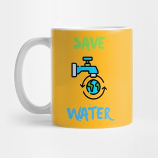 Earth Day - Save Water Save Earth Mug